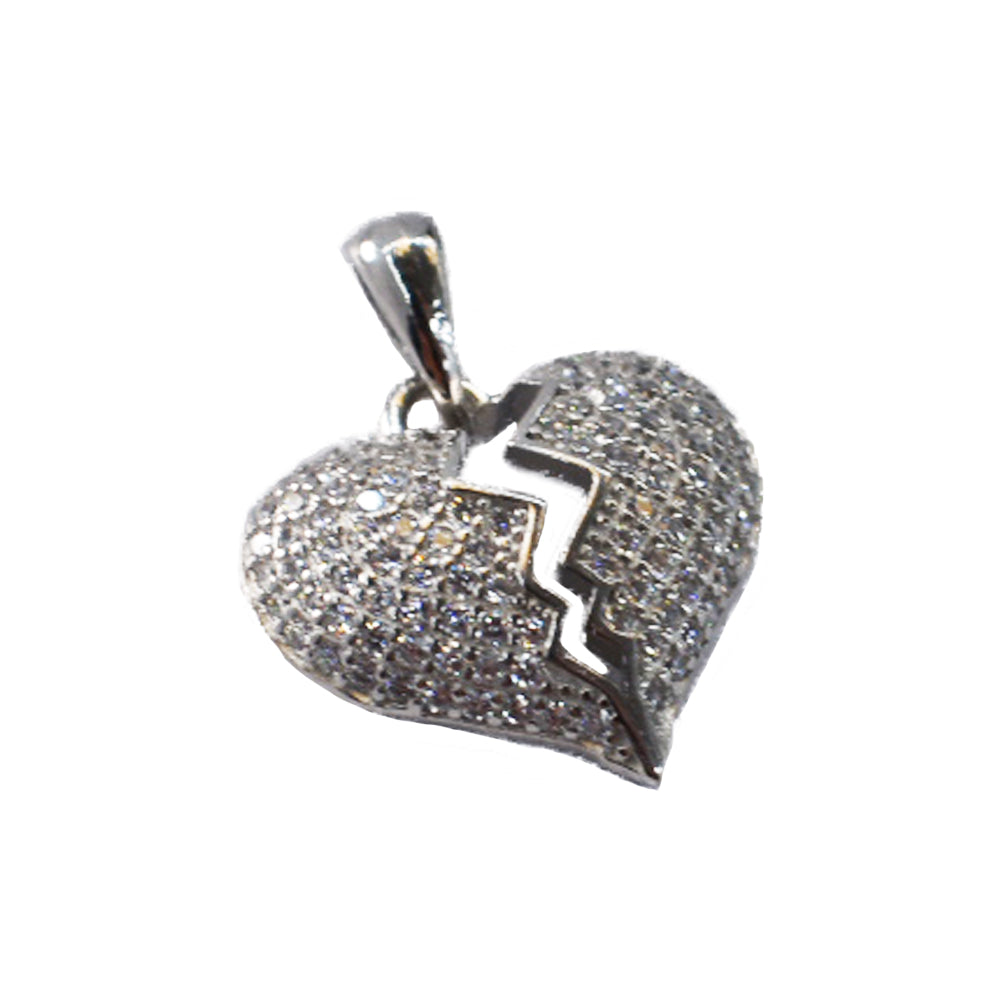 ICED OUT Broken Heart purchases Pendant!!!!