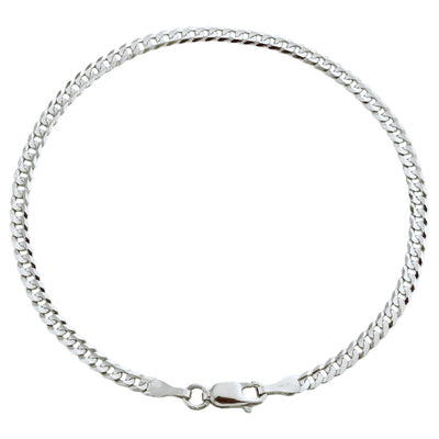 Sterling Silver Curb Bracelets